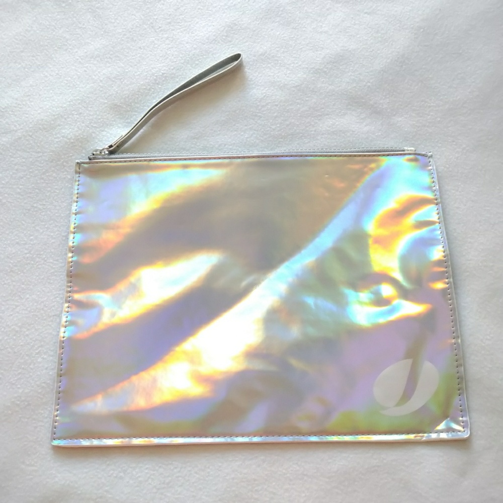 Iridescent Large Cosmetic Pouch